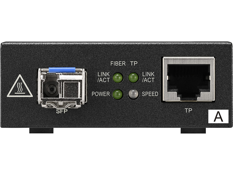 Giga対応 光メディアコンバーター 10kmモデル WDM Aタイプ
