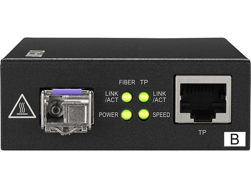 Giga対応 光メディアコンバーター 10kmモデル WDM Bタイプ