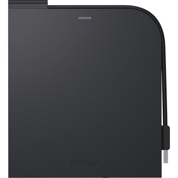 USB3.2(Gen1)対応 ポータブルBDドライブ 再生/書込ソフト添付 ブラック