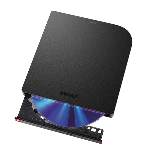 USB3.2(Gen1) ポータブルBDドライブ 再書込み防止 ブラック