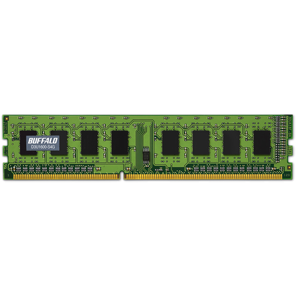 PC3-12800(DDR3-1600)対応 240Pin用 DDR3 SDRAM DIMM 4GB