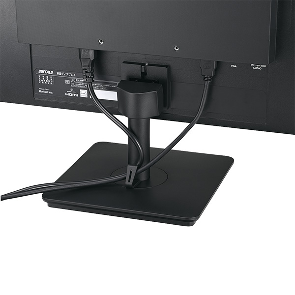 液晶ディスプレイ 23.8型ワイド/1920×1080/HDMI、VGA/ブラック/スピーカー内蔵/法人向け