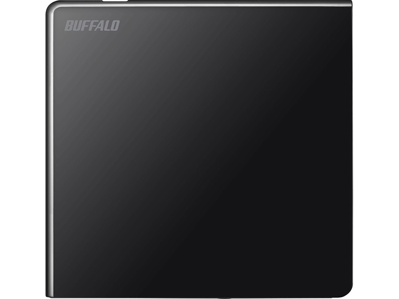 USB2.0対応 ポータブルDVDドライブ 書込ソフト添付 ブラック