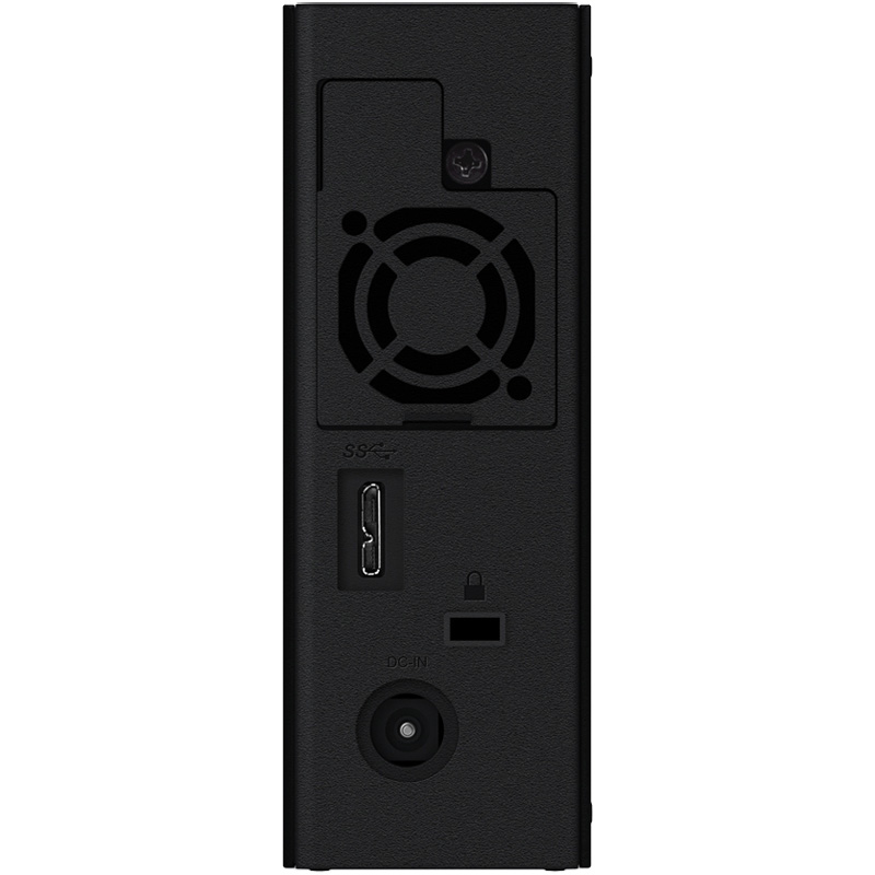 DRAMキャッシュ搭載 USB3.0用 外付けHDD（冷却ファン搭載） 4TB