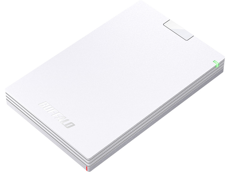 USB3.2(Gen1)対応ポータブルHDD Type-Cケーブル付 1TB ホワイト