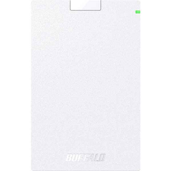 USB3.2（Gen1）対応ポータブルHDD Type-Cケーブル付 2TB ホワイト
