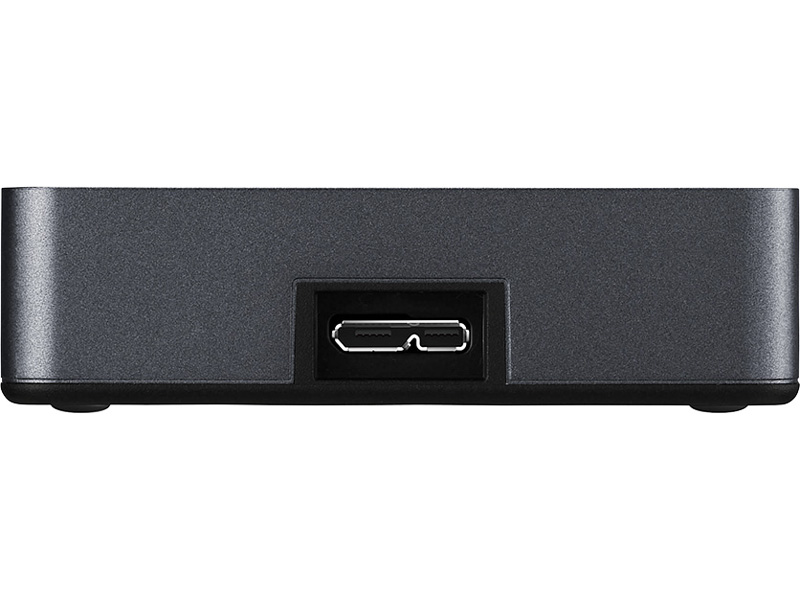 USB3.1(Gen.1)対応 耐衝撃ポータブルHDD 4TB ブラック