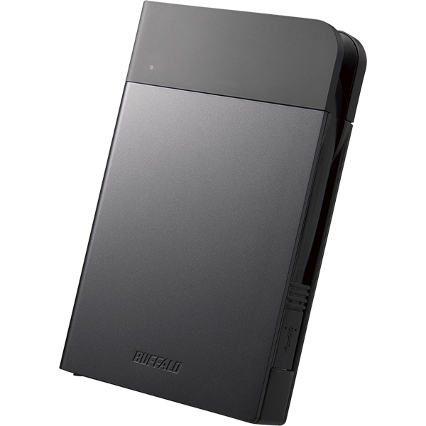 USB3.1（Gen1)対応 耐衝撃ポータブルHDD 2TB ブラック