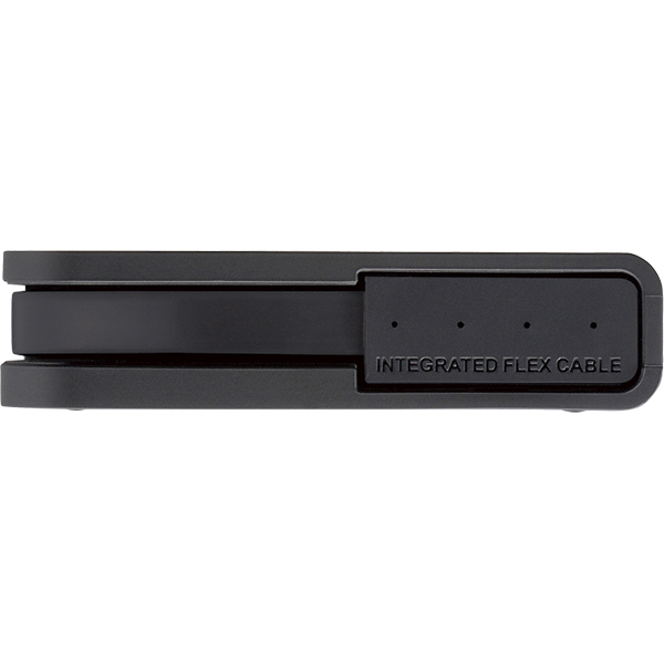 USB3.1(Gen1)対応 耐衝撃ポータブルHDD 2TB ブラック