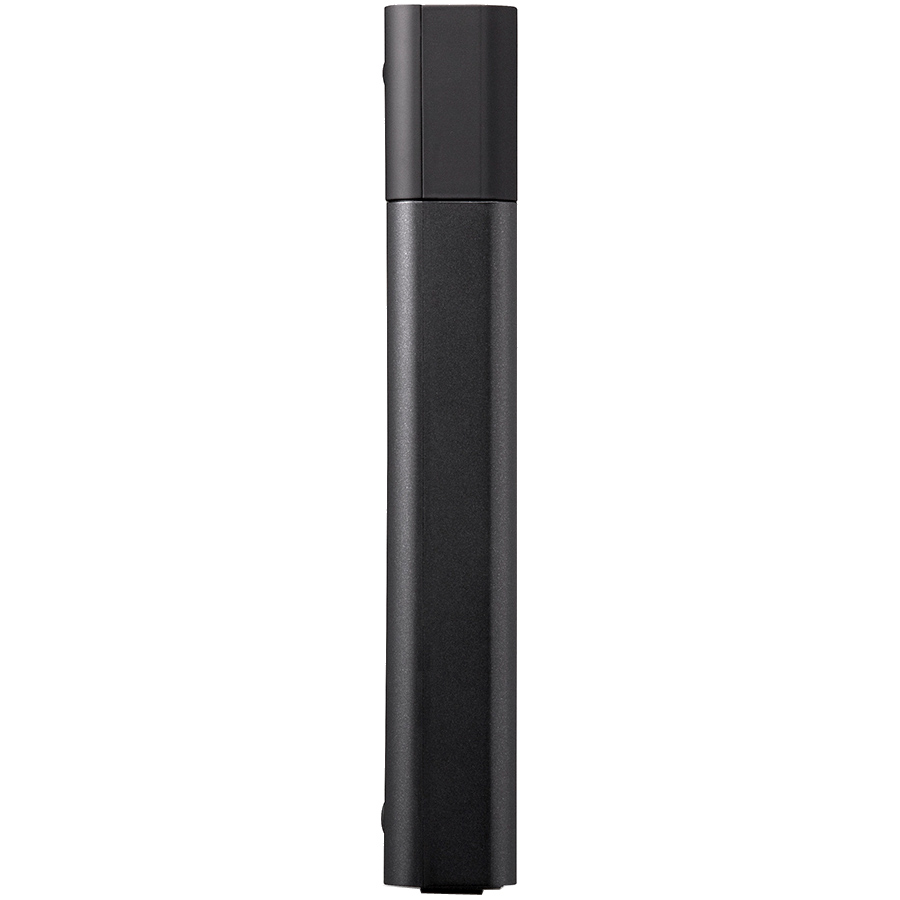 ICカード対応MILスペック 耐衝撃ボディー防雨防塵ポータブルHDD 2TB ブラック