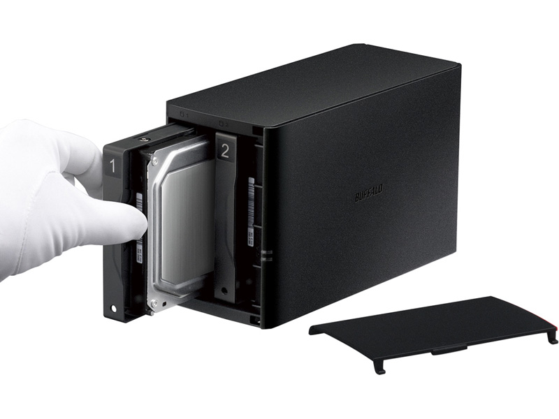 リンクステーション LS220DGシリーズ ネットワークHDD 2ベイ 12TB