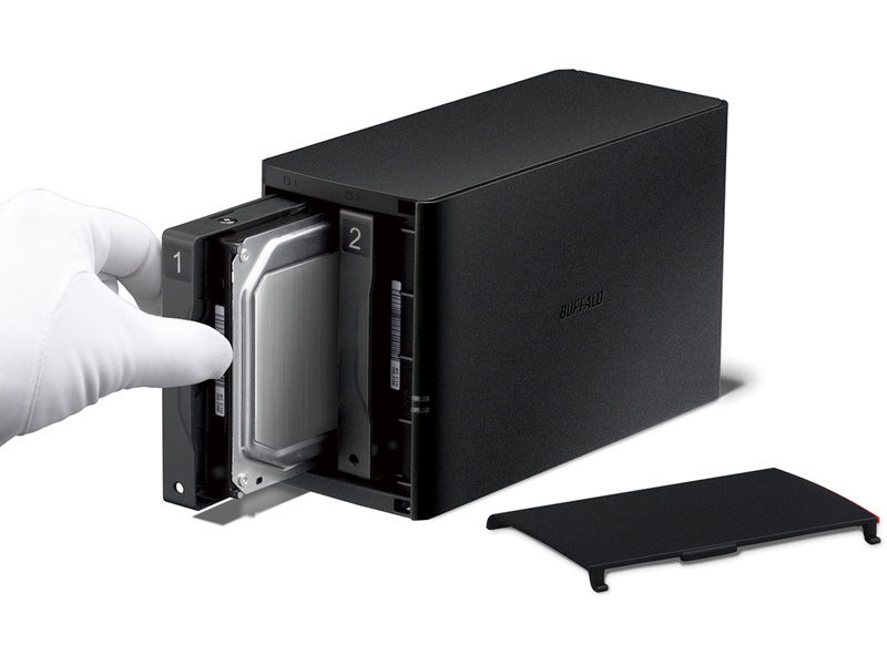 LinkStation for SOHO ネットワークHDD 2ベイ 8TB