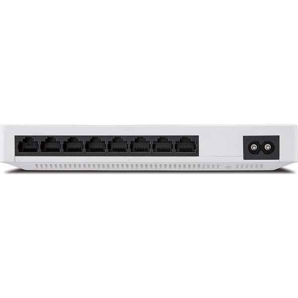 10/100Mbps対応 スイッチングHub プラスチック筐体/電源内蔵モデル 8ポート ホワイト