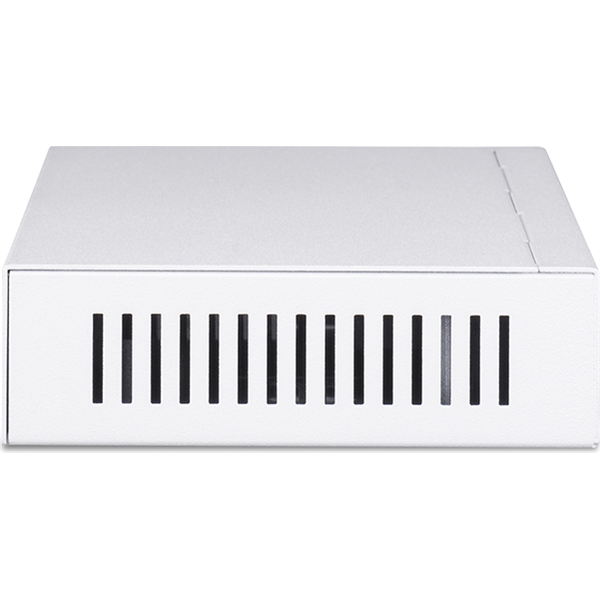 10/100Mbps対応 スイッチングHub 金属筐体/電源内蔵モデル 8ポート ホワイト