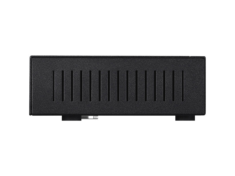 Giga 8ポート スイッチングハブ 電源内蔵 金属筐体 マグネット付 ブラック