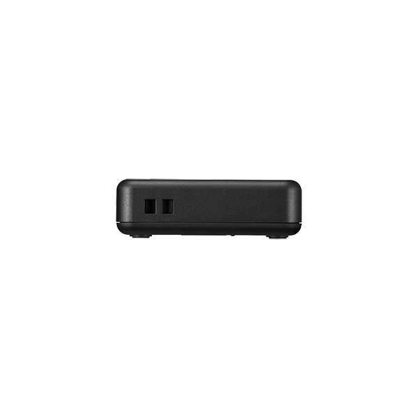 Giga8ポート スイッチングハブ 電源外付け プラスチック筐体 マグネット付属 ブラック