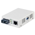 光メディアコンバータ 100BASE-TX←→100BASE-FX(SC)変換 シングルモード5km