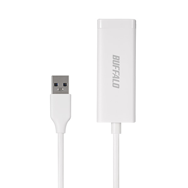 Giga USB3.2 Gen1対応 有線LANアダプター Type-A対応モデル ホワイト