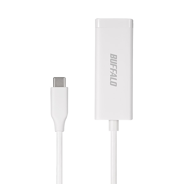 Giga USB3.2 Gen1対応 有線LANアダプター Type-C対応モデル ホワイト