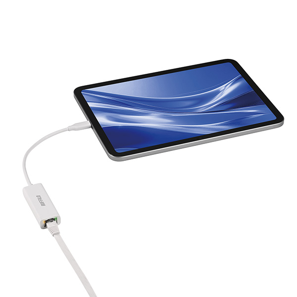 Giga USB3.2 Gen1対応 有線LANアダプター Type-C対応モデル ホワイト