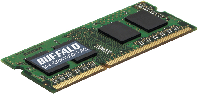 D3N1600-8G相当 法人向け(白箱)6年保証 PC3L-12800 DDR3 SDRAM S.O.DIMM 8GB 低電圧