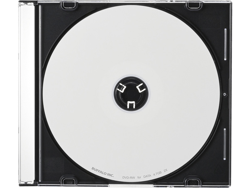 光学メディア DVD-RW PCデータ用 4.7GB 法人チャネル向け 10枚+2枚