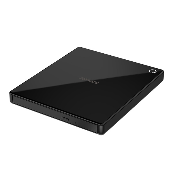 スマホ用CDレコーダー「ラクレコ+」DVD再生&microSDスロット搭載モデル ブラック