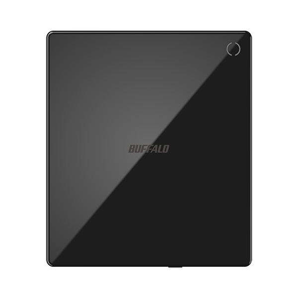 スマホ用CDレコーダー「ラクレコ+」DVD再生&microSDスロット搭載モデル ブラック