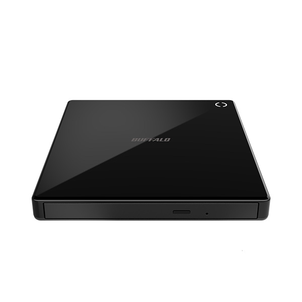 スマホ用CDレコーダー「ラクレコ+」DVD再生&microSDスロット搭載モデル ブラック