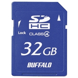 Class4 SDHCカード 32GB