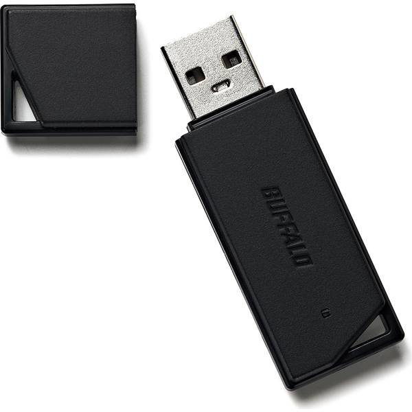 USB2.0 どっちもUSBメモリー 32GB ブラック