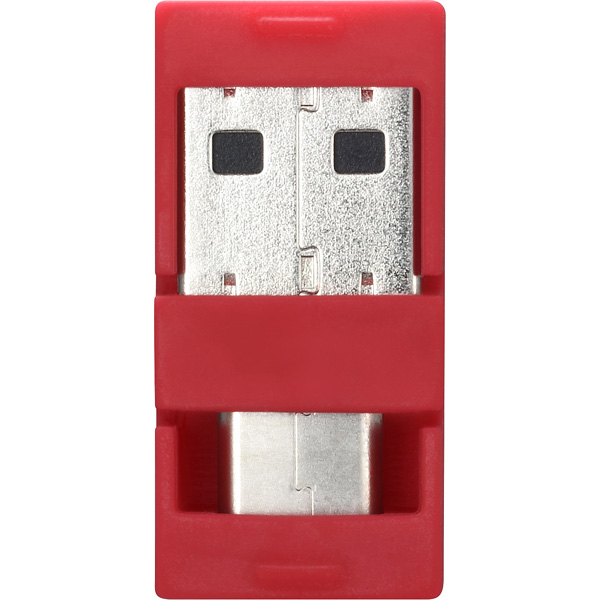 USB3.2(Gen1) Type-C - A対応USBメモリ 32GB レッド