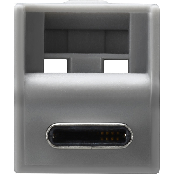 USB3.2(Gen1) Type-C - A対応USBメモリ 64GB グレー