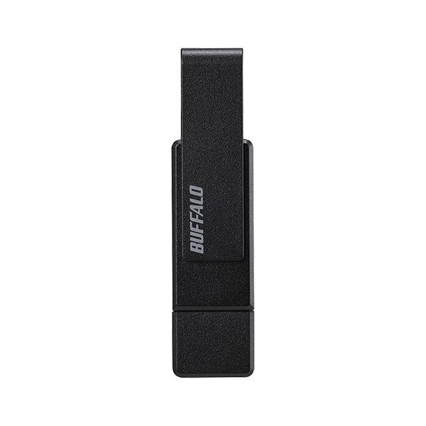 USB3.2(Gen1)対応 Type-A/C両対応 回転式USBメモリー 128GB ブラック