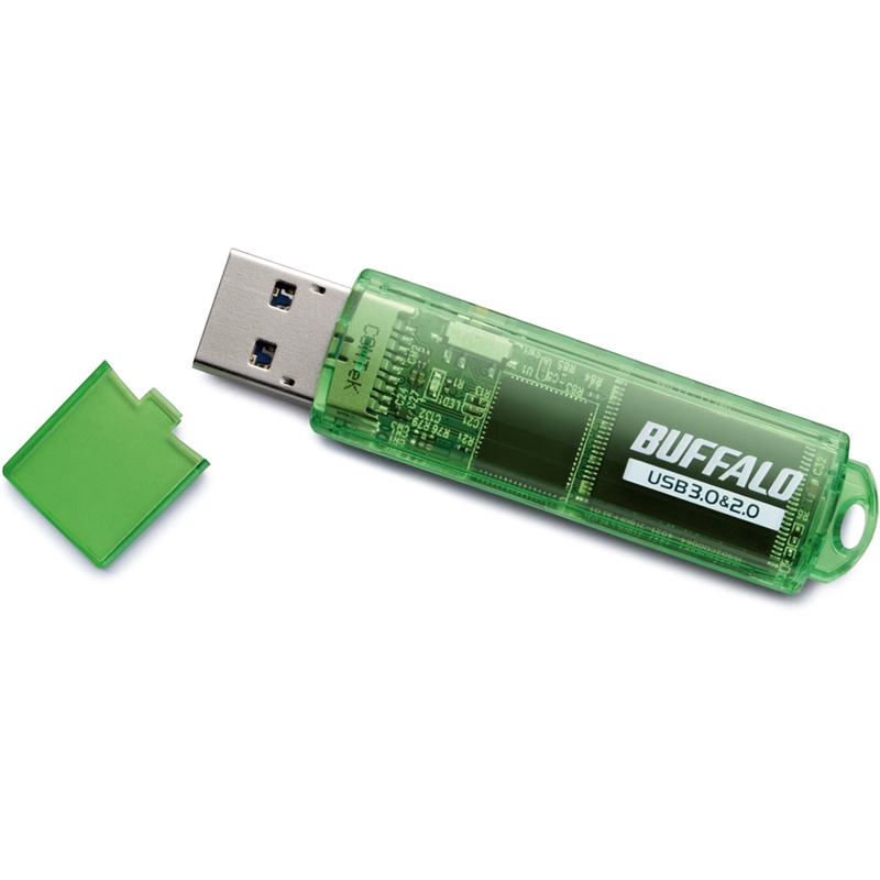 USB3.0対応 USBメモリー スタンダードモデル 16GB グリーン