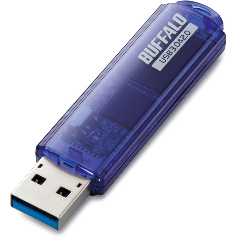 USB3.0対応 USBメモリー スタンダードモデル 32GB ブルー