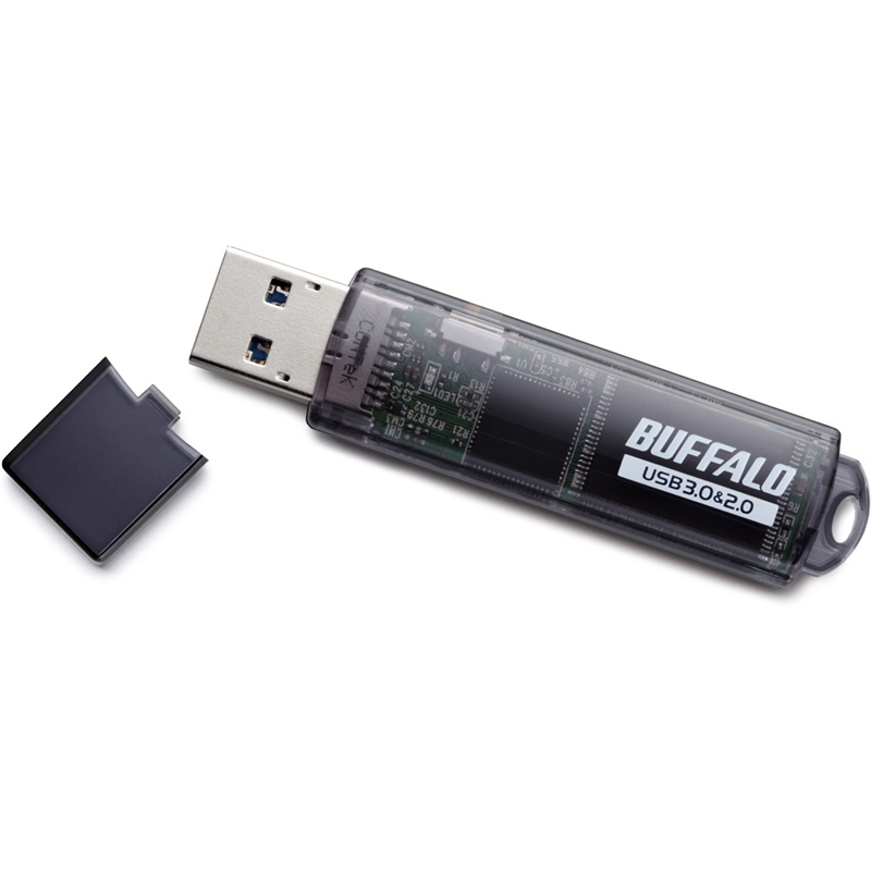 USB3.0対応 USBメモリー スタンダードモデル 64GB ブラック