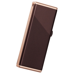 女性向け キャップレスデザイン USB3.0用 USBメモリー 16GB リッチブラウン