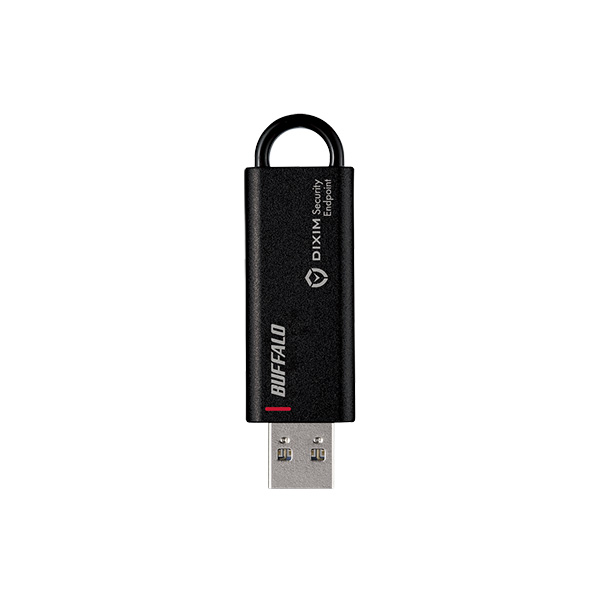 DiXiM Security Endpoint搭載 セキュリティUSBメモリー 64GB ブラック