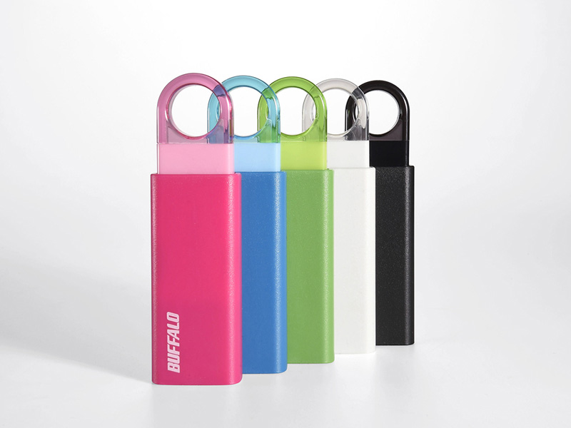USB3.1(Gen1)対応 ノックスライドUSBメモリー 128GB ブラック