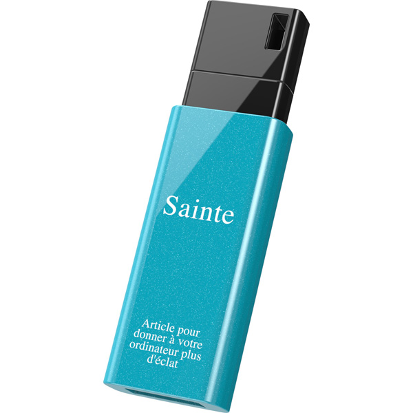 USB3.1(Gen1)対応 USBメモリー デザインモデル 128GB ブルー