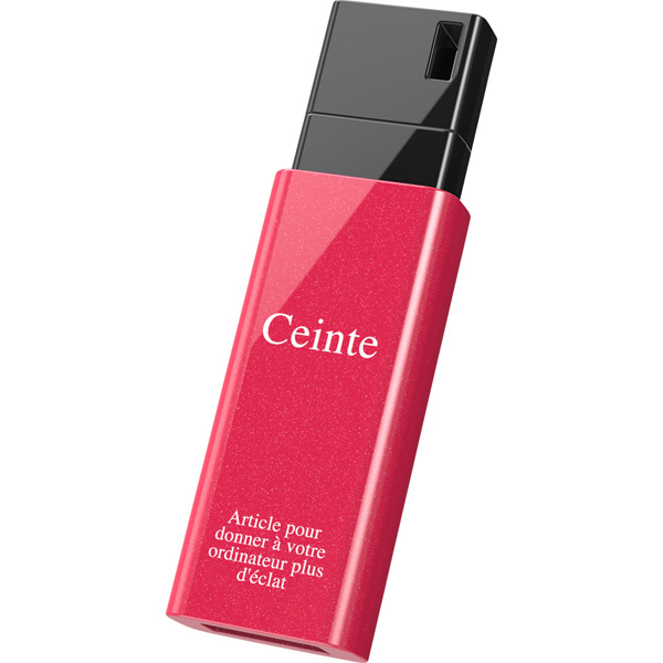 USB3.1(Gen1)対応 USBメモリー デザインモデル 128GB ピンク