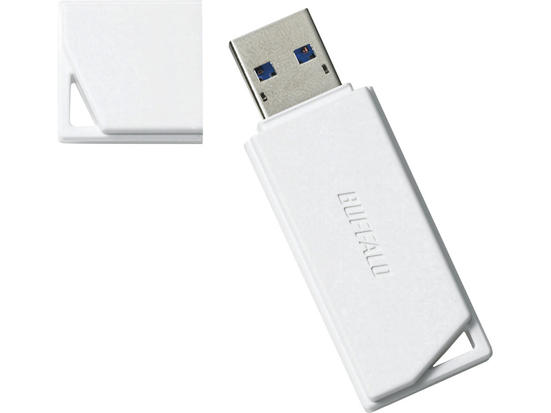 USB3.2(Gen1) 抗ウイルス・抗菌USBメモリー 64GB ホワイト