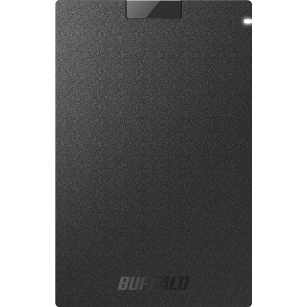 抗ウイルス・抗菌ポータブルSSD USB3.2(Gen1) Type-A 2TB ブラック