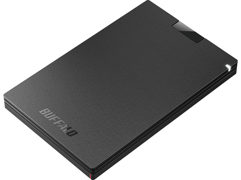 抗ウイルス・抗菌ポータブルSSD USB3.2(Gen1) Type-A 2TB ブラック