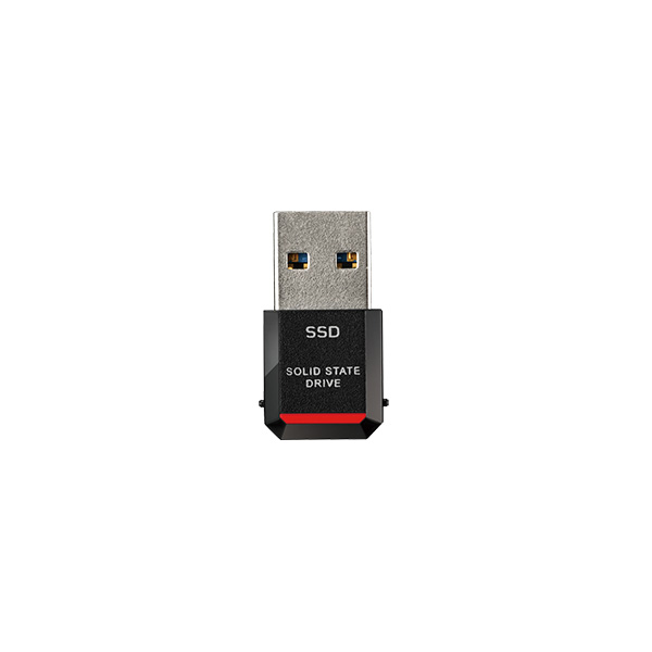 PC対応 USB3.2(Gen2)対応 TV録画対応 SSD 1TB ブラック