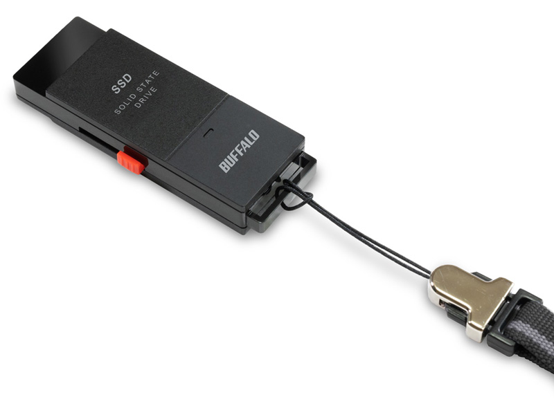 抗ウイルス・抗菌ポータブルSSD USB3.2(Gen1) Type-A スティック型 500GB ブラック