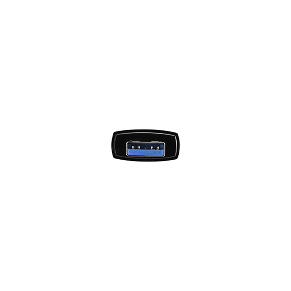 USB3.2(Gen2) Type-C/Aコネクター両対応 中低速帯 スティック型SSD 2.0TB ブラック