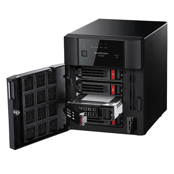TeraStation TS3430DNシリーズ 4ベイデスクトップNAS 16TB