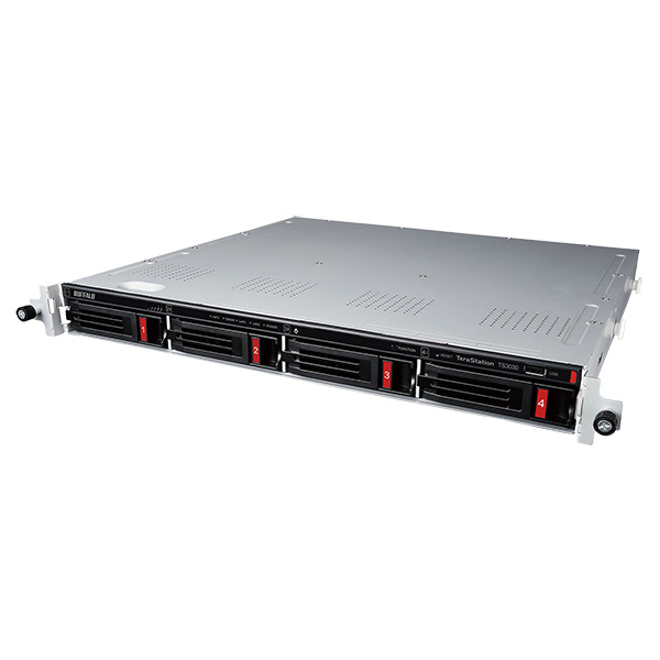 TeraStation TS3430RNシリーズ 4ベイラックマウントNAS 16TB
